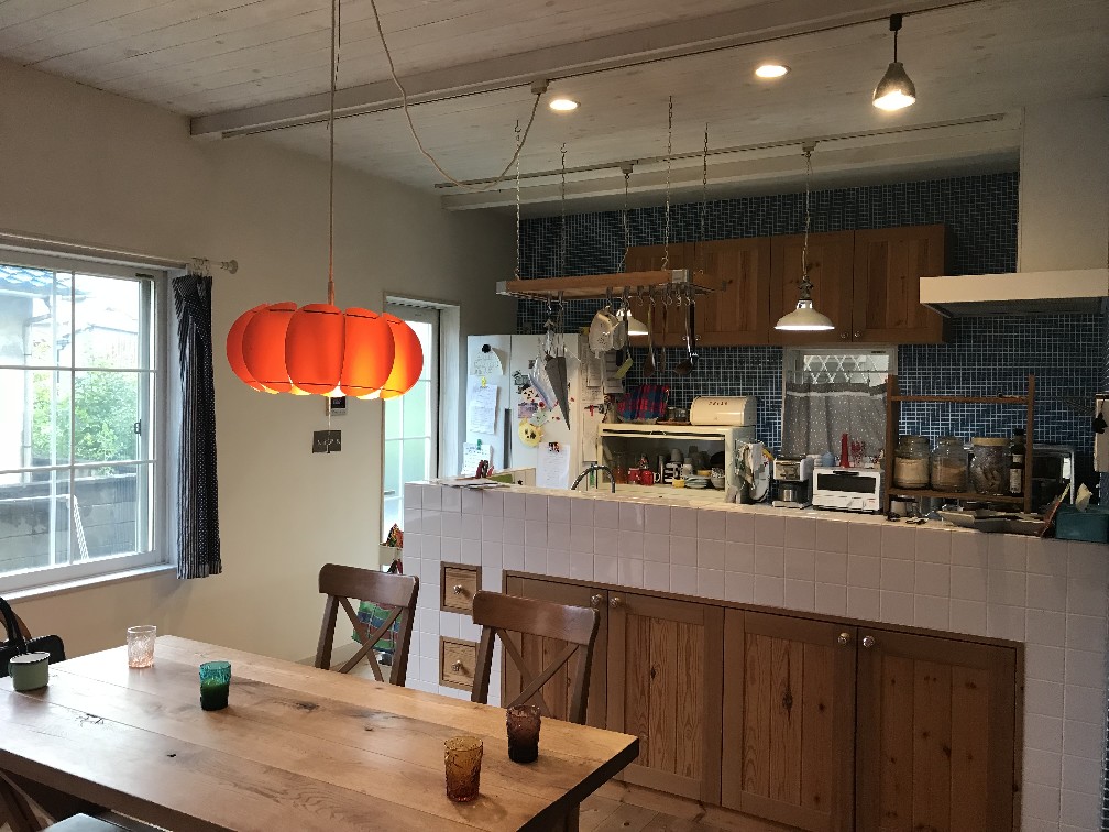 カフェのようなキッチン