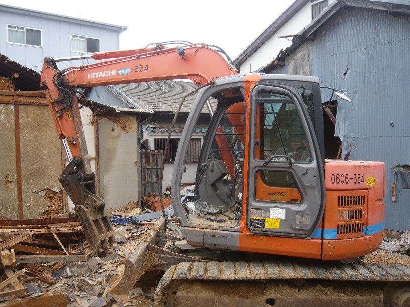 堺市で解体工事