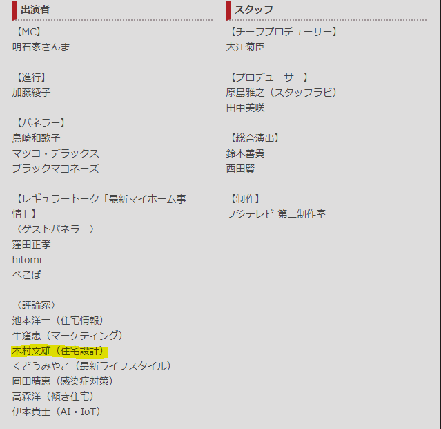 ホンマでっかTV出演